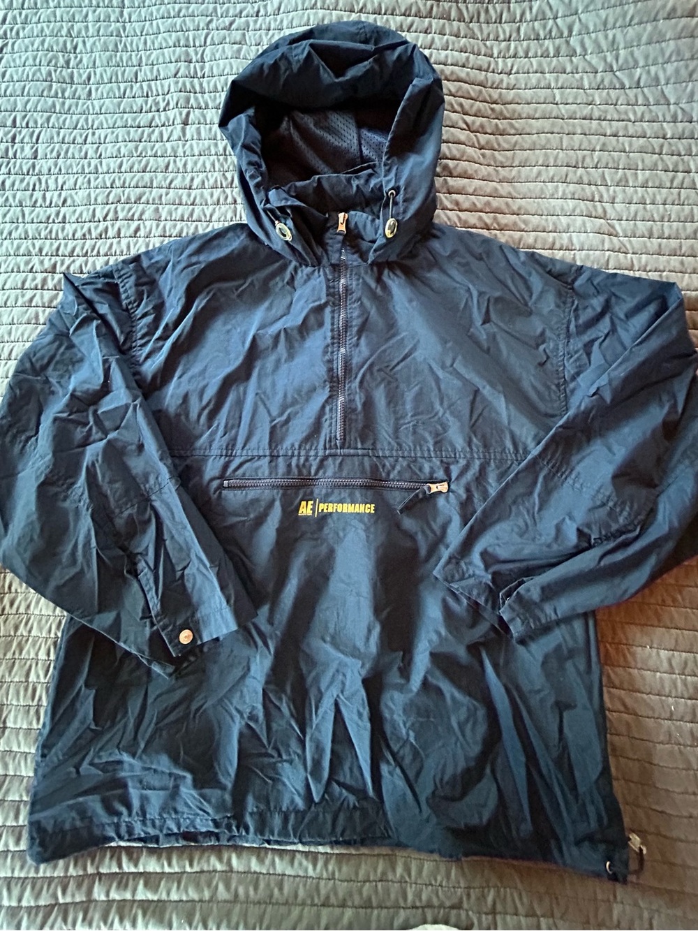 Vintage men’s American Eagle Performance Anorak Pullover Jacket/windbreaker